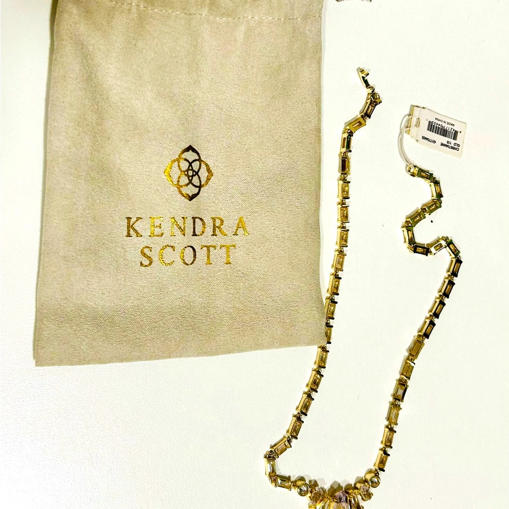Kendra Scott Christianne Collar Gold Lustre